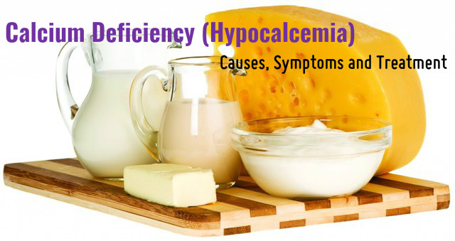 symptoms of calcium deficiency