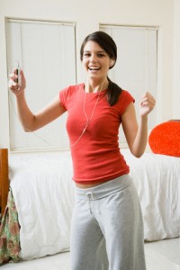 Dance with music to reduce weight fast