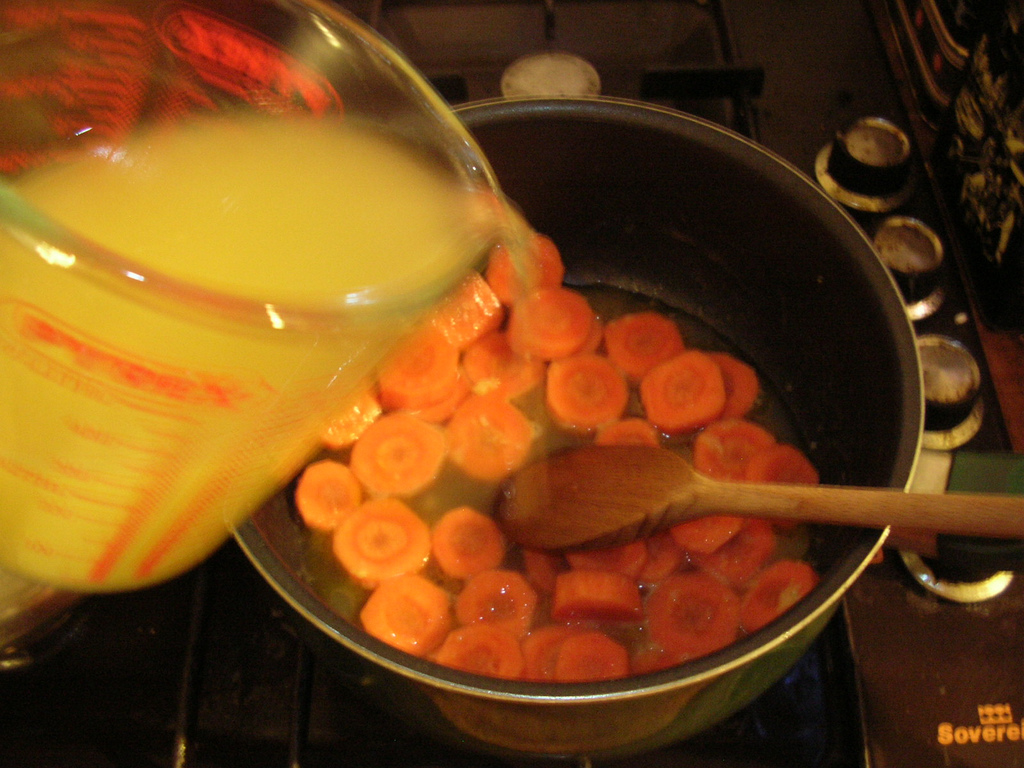 Ginger - Carrot Soup for health