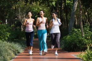 Walking exercise to reduce weight