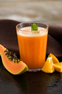 Papaya juice prevents ulcers on skin