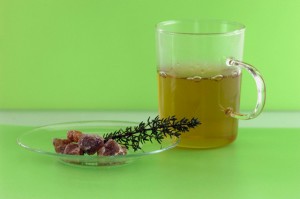 Thyme tea for cold cough