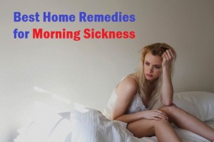 Morning Sickness home remedies