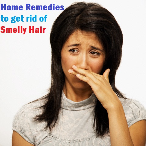 Smelly Hair Home remedies