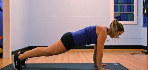 Plank isometric exercise