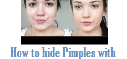hide pimples with makeup