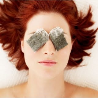 warm tea bags for puffy eyes