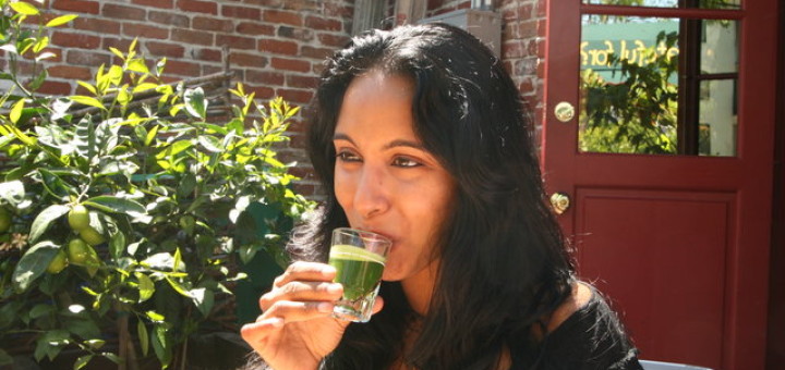 Wheat grass Juice for Skin