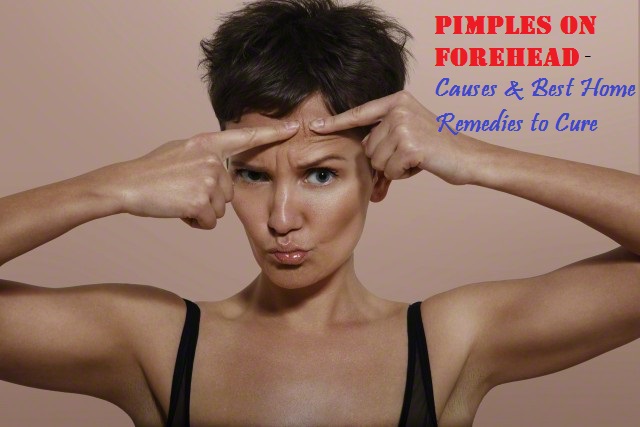 Forehead Pimples Causes Cure