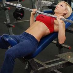 Inclined Bench Press Exercise