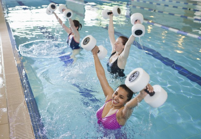 Water Aerobics Exercise