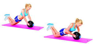 Push-up on a ball Exercise
