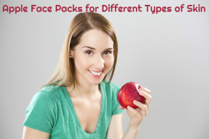 Apple Face Packs for Skin