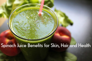 Spinach Juice Benefits Uses