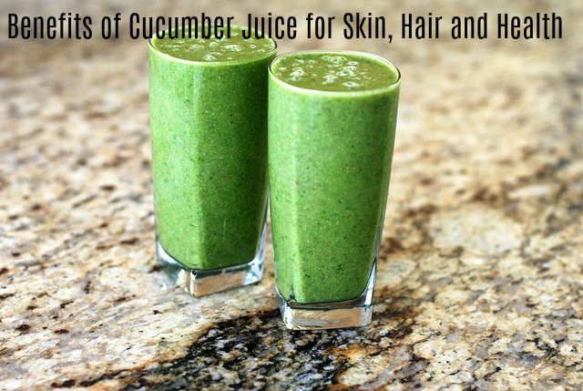 Cucumber Juice Benefits Uses