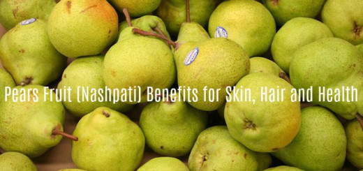 Pears Fruit Nashpati Benefits
