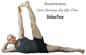 Anantasana or Vishnu pose