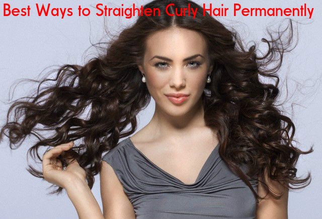 Straighten Curly Hair Tips