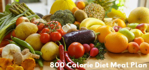 800 Calorie Diet Meal Plan