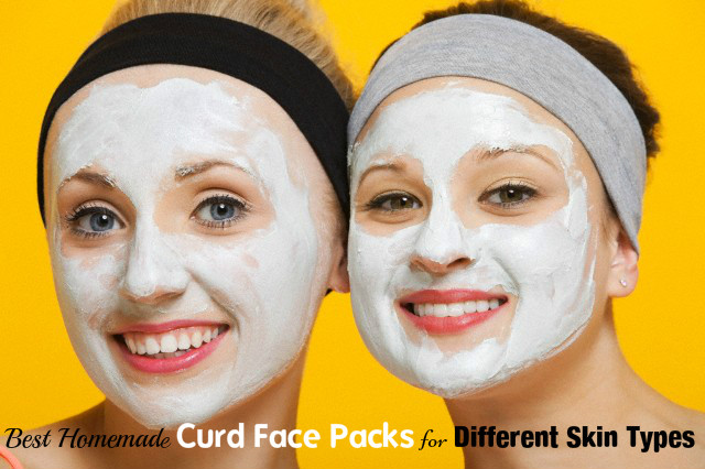 Curd Face Packs for Skin