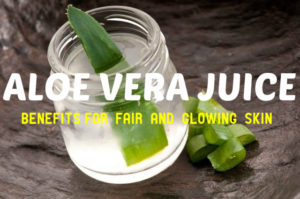 Aloe Vera Juice for Skin