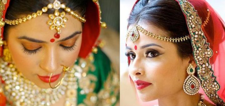 Bun Hairstyle for Indian wedding