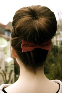 Donut Bun Hairstyle for Long Hair