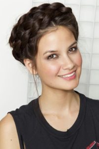 Halo Updo Rope Braid Hairstyles