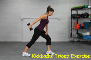 Kickbacks Tricep Exercise