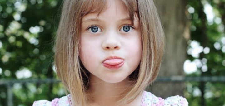 Long bob Flower Girl Hairstyle