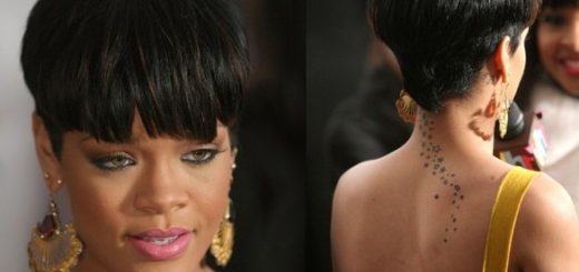 Rihanna Mushroom Bowl Cut Hairstyle