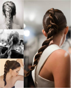 Rope ponytail Braided Hairstyle