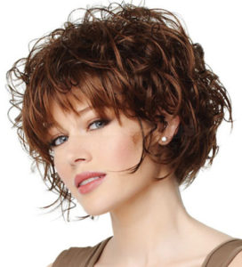 Shabby Curly Bob Hairstyle