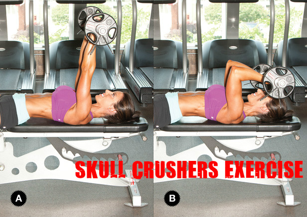 Skull Crushers Exercise
