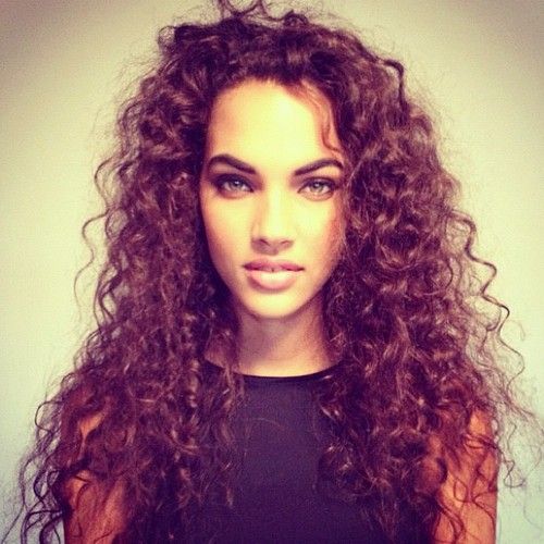 Tight Curls Hairstyle