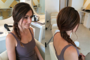 fishtail side braid hairstyle