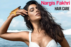 Nargis Fakhri Hair Care