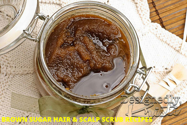 DIY Homemade Brown Sugar Hair & Scalp Scrub Recipes - Stylish Walks