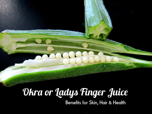Okra or Ladys Finger Juice