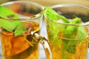 Refreshing Summer Drinks - Mint green tea juice
