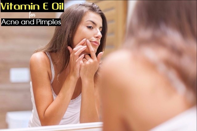 Vitamin E Oil for Acne Pimples
